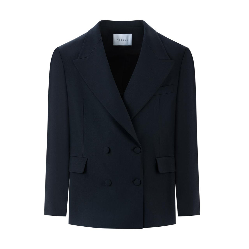 BLAZER DOPPIO PETTO CON SPALLA STRUTTURATA