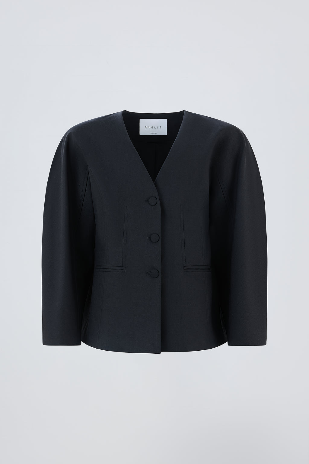 BLAZER MONOPETTO CON SPALLA RAGLAN